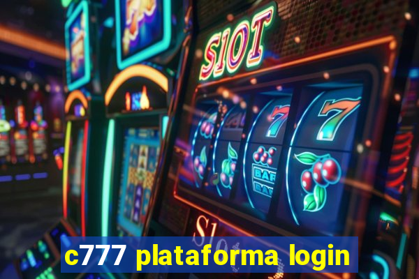 c777 plataforma login